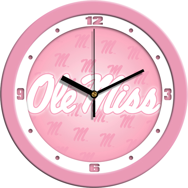 Pink Wall Clock