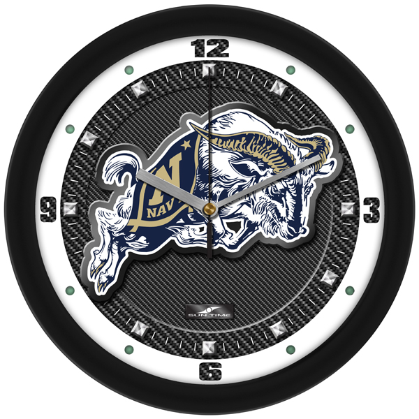 Carbon Fiber Textured Wall Clock