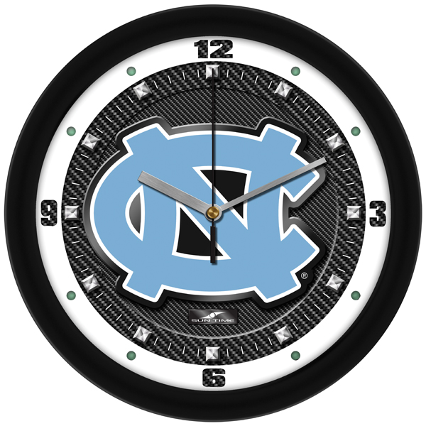 Carbon Fiber Textured Wall Clock
