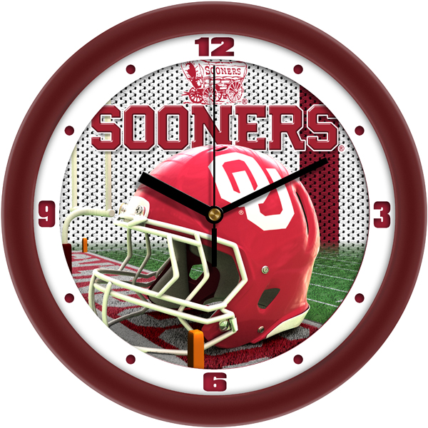 Football Helmet Wall Clock