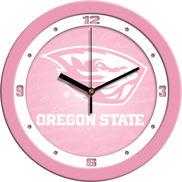 Pink Wall Clock