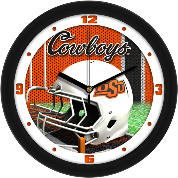 Football Helmet Wall Clock