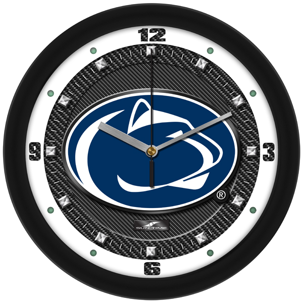 Carbon Fiber Textured Wall Clock