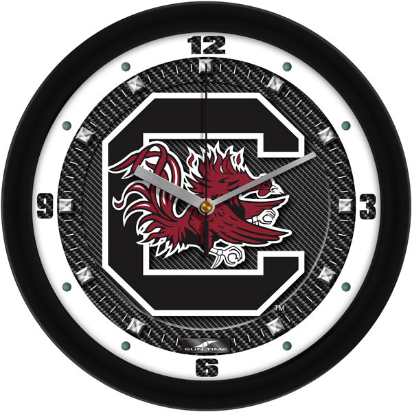 Carbon Fiber Textured Wall Clock