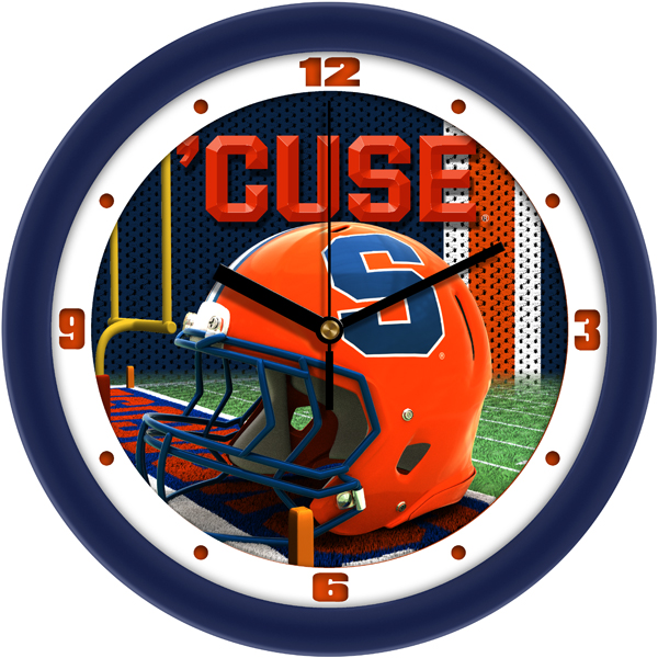Football Helmet Wall Clock