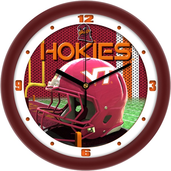 Football Helmet Wall Clock