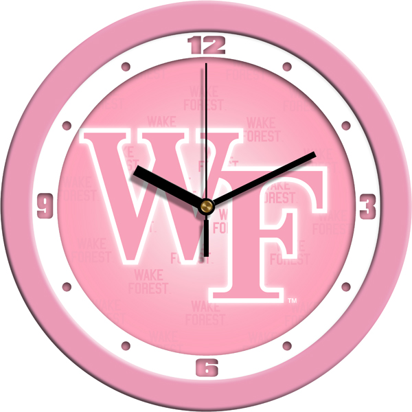Pink Wall Clock
