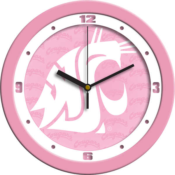 Pink Wall Clock