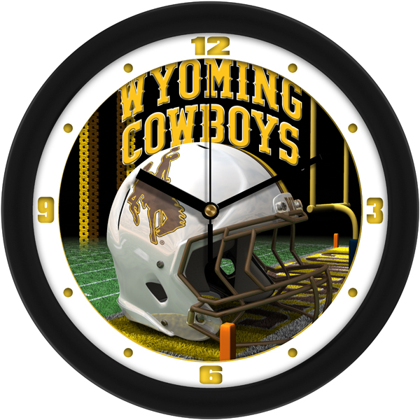 Football Helmet Wall Clock