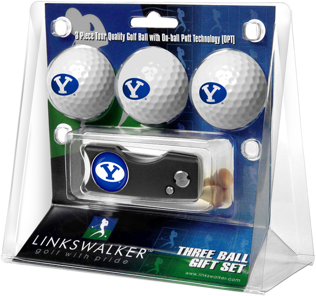 3 ProVictory Golf Balls w/<br>Spring Action Divot Tool