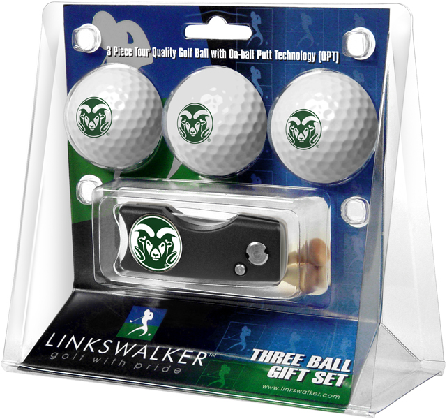 3 ProVictory Golf Balls w/<br>Spring Action Divot Tool