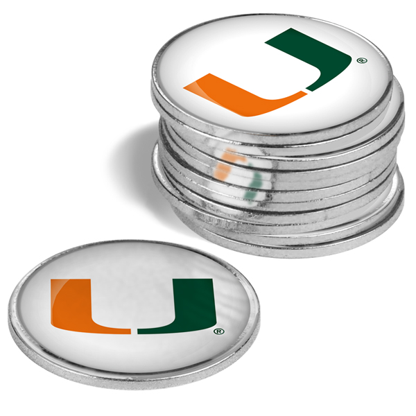 12 Team Logo'd<br>Metal Ball Markers