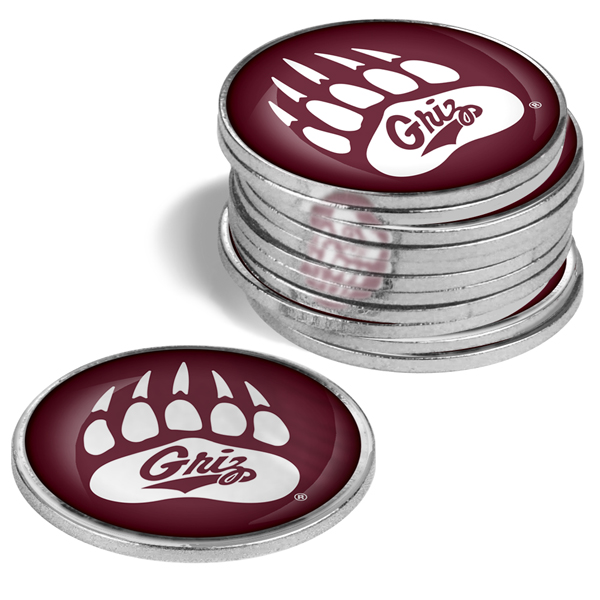 12 Team Logo'd<br>Metal Ball Markers