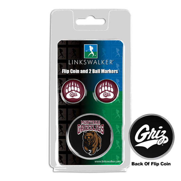 Team Flip Coin w/ <br> 2 Logo'd Ball Markers