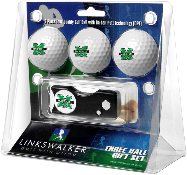 3 ProVictory Golf Balls w/<br>Spring Action Divot Tool
