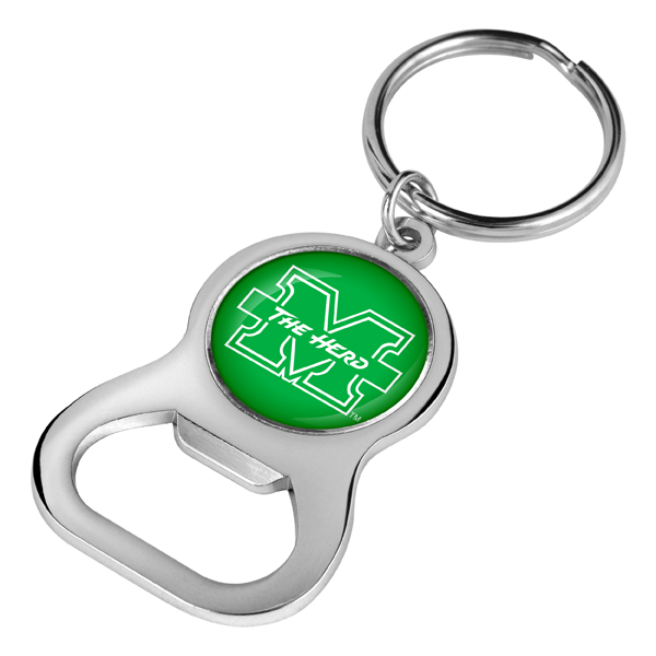 Logo'd  Bottle Opener <br>w/ Key Chain