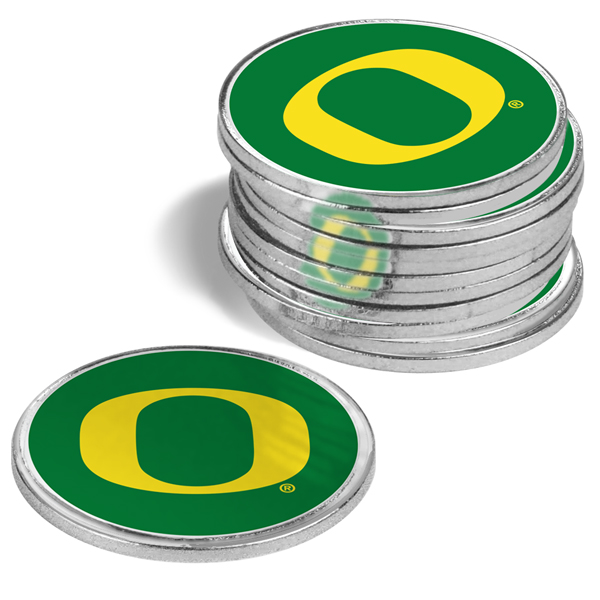 12 Team Logo'd<br>Metal Ball Markers