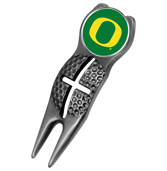 Crosshairs Divot Tool<br> w/ Logo'd Marker  - Black