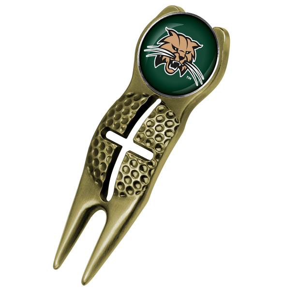 Crosshairs Divot Tool<br> w/ Logo'd Marker  - Gold