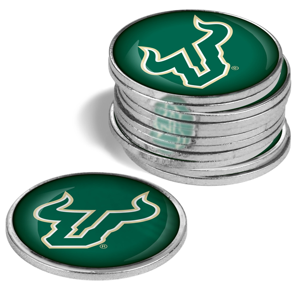 12 Team Logo'd<br>Metal Ball Markers