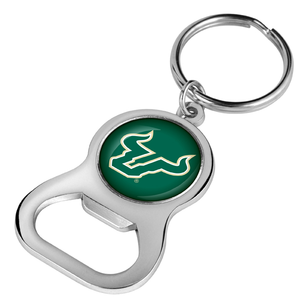 Logo'd  Bottle Opener <br>w/ Key Chain
