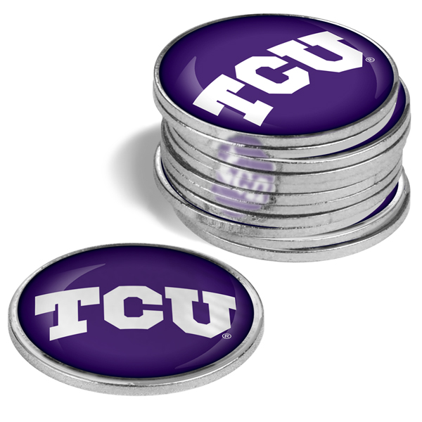 12 Team Logo'd<br>Metal Ball Markers
