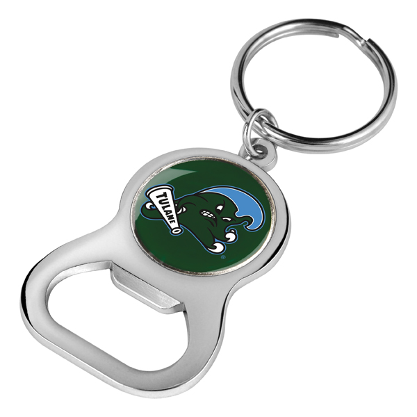 Logo'd  Bottle Opener <br>w/ Key Chain