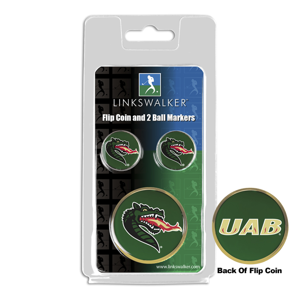 Team Flip Coin w/ <br> 2 Logo'd Ball Markers