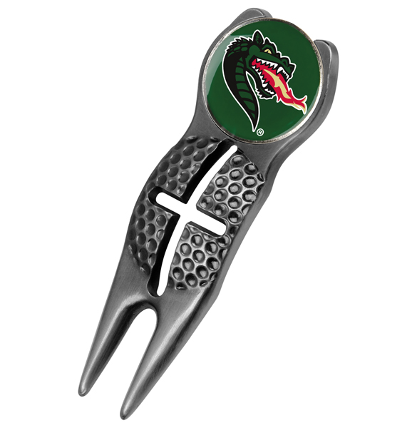 Crosshairs Divot Tool<br> w/ Logo'd Marker  - Black