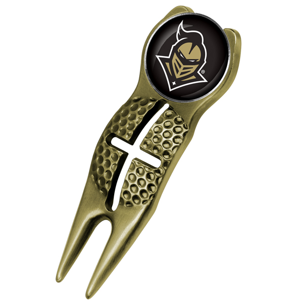 Crosshairs Divot Tool<br> w/ Logo'd Marker  - Gold