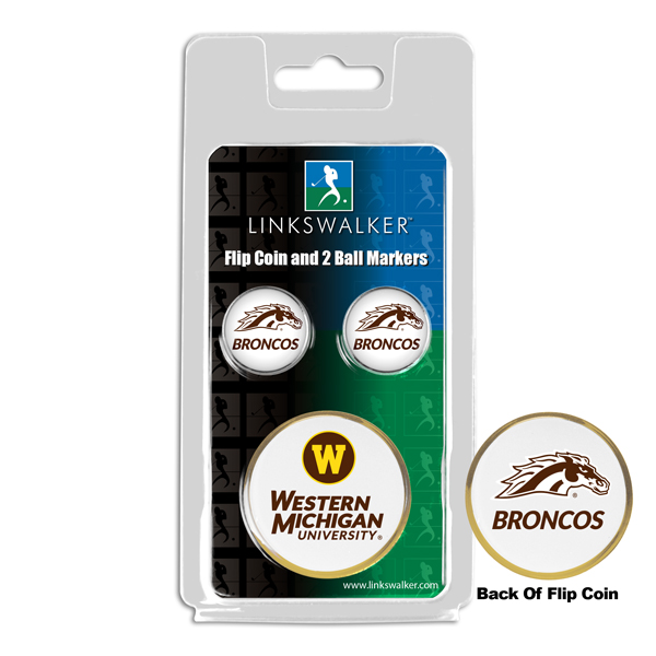 Team Flip Coin w/ <br> 2 Logo'd Ball Markers