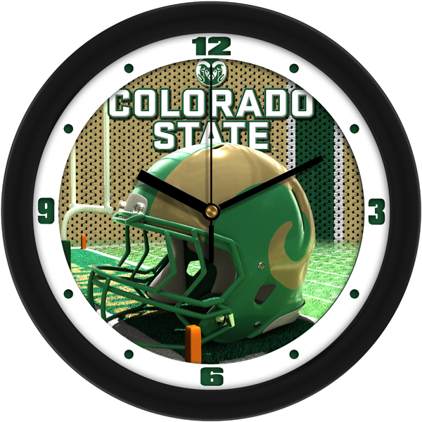 Football Helmet Wall Clock