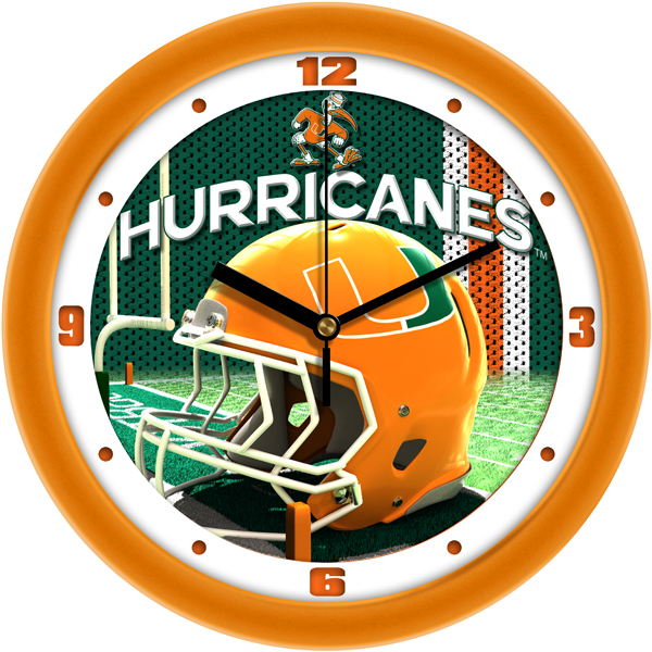 Football Helmet Wall Clock