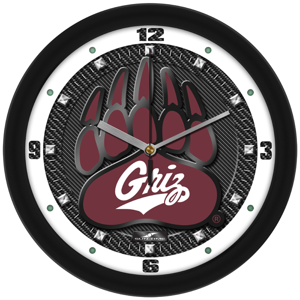 Carbon Fiber Textured Wall Clock
