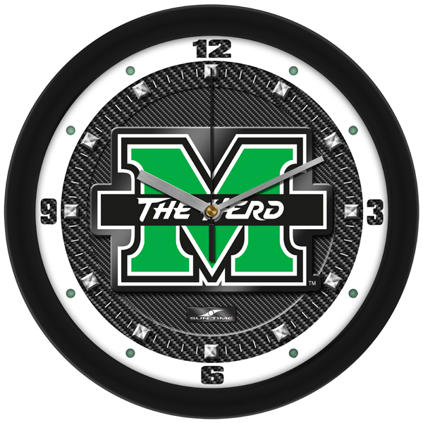 Carbon Fiber Textured Wall Clock