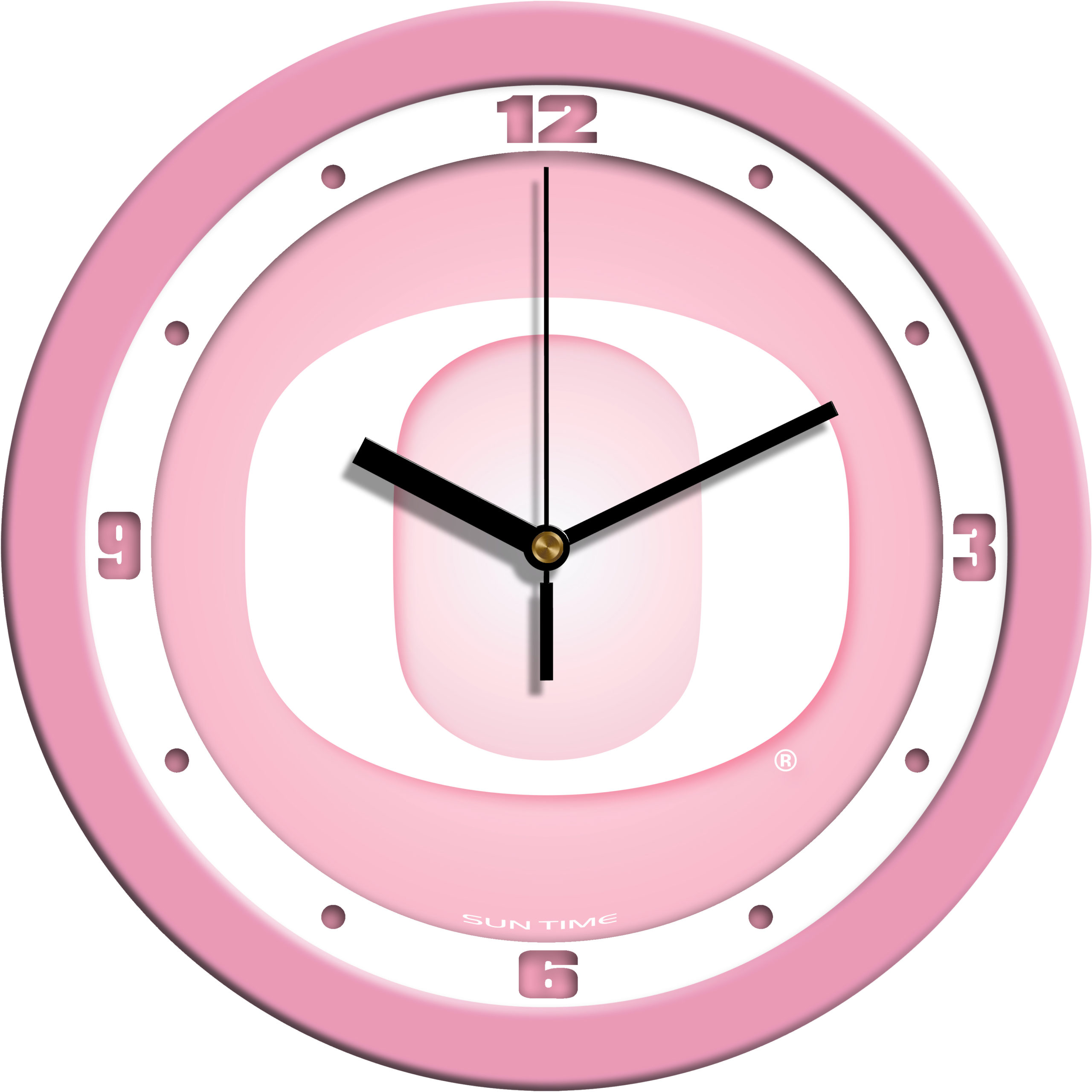 Pink Wall Clock