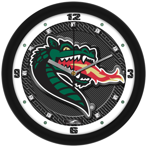 Carbon Fiber Textured Wall Clock